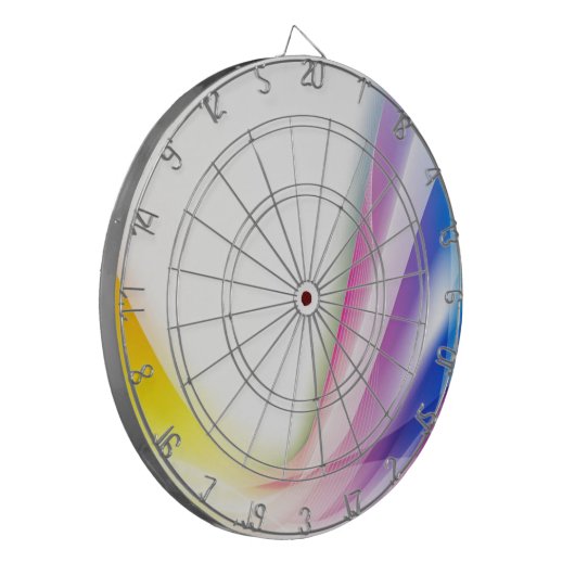 Cible De Fléchettes Remous abstrait 1 (Devant gauche)