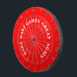 Cible De Fléchettes Rendre les jeux Dart superbes<br><div class="desc">Dessin de Cible de flechettes Dartboard lancer jetant fun jeu de compétition et décoration d'art accroché au mur imprimé avec un Make America Great Again jouer sur les mots et les noms de produits avec texte blanc sur le style de couleur arrière - plan rouge MAGA par TheFabricSeal impression sur...</div>