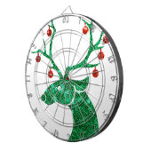 Cible De Fléchettes rennes de noël (Devant droit)