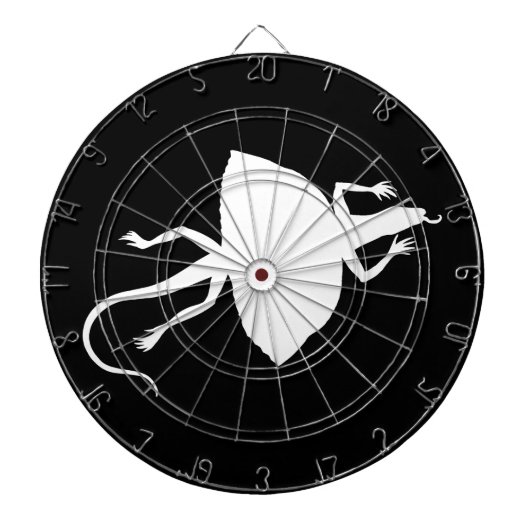 Cible De Fléchettes Reptile blanc (Devant)