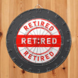 Cible De Fléchettes Retraite Fun ! Cadeau de retraite<br><div class="desc">Un cadeau qui donne des Heures de plaisir pendant la nouvelle phase de la vie!</div>