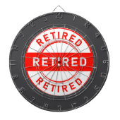 Cible De Fléchettes Retraite Fun ! Cadeau de retraite (Devant)