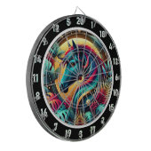 Cible De Fléchettes Retraite tropicale Neon Stallion (Devant gauche)