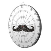 Cible De Fléchettes Rétro panneau de dard de moustaches de gentelman (Devant droit)