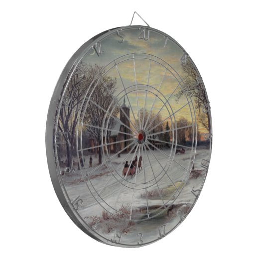 Cible De Fléchettes Réveillon de Noël (Devant gauche)