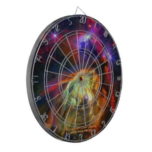 Cible De Fléchettes Rho Ophiuchi Cloud Complex - James Webb NIRCam (Devant gauche)