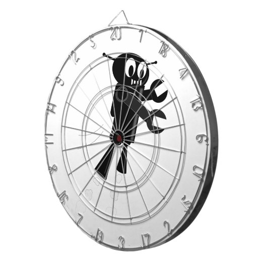 Cible De Fléchettes Robot volant noir (Devant droit)