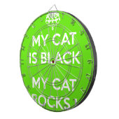 Cible De Fléchettes Roches du chat noir (Devant droit)