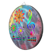 Cible De Fléchettes Rock n'Roll (Devant droit)