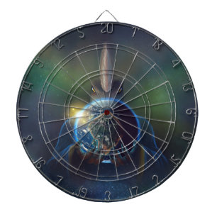 Cible De Fléchettes Roi de la Terre TSDS