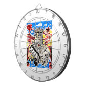 Cible De Fléchettes Roi Des Cartes (Devant droit)