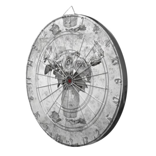 Cible De Fléchettes Rose (Devant droit)