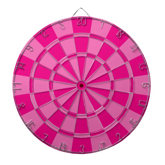 Cible De Fléchettes Rose Chaud (Devant)