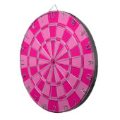 Cible De Fléchettes Rose Chaud (Devant droit)