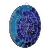 Cible De Fléchettes Rose Dewdrop bleu (Devant gauche)