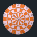 Cible De Fléchettes Rose Et Orange<br><div class="desc">Cible de flechettes Rose Et Orange</div>