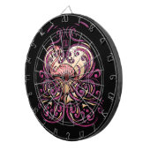 Cible De Fléchettes Rose exotique (Devant droit)