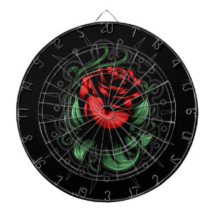 Cible De Fléchettes Rose Extraordinaire