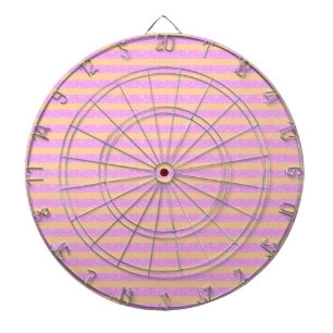 Cible De Fléchettes Rose Géométrique