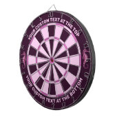 Cible De Fléchettes Rose hippocampe (Devant droit)
