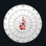 Cible De Fléchettes Rose Madder, design floral Thunderbird<br><div class="desc">L'excitation du jeu. La tension dans l'air. Le moment où la fléchette feuille vos doigts, visant à la perfection. Chaque tableau de bord raconte une histoire : des victoires célébrées, des rivalités enflammées, et des compétences aiguisées sur d'innombrables coups. Que vous soyez un joueur chevronné à la recherche du bullseye...</div>
