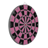Cible De Fléchettes Rose noir (Devant gauche)