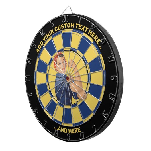 Cible De Fléchettes Rosie the Riveter (Devant droit)