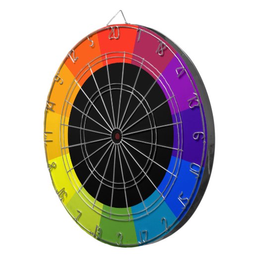 Cible De Fléchettes roue couleur (Devant droit)