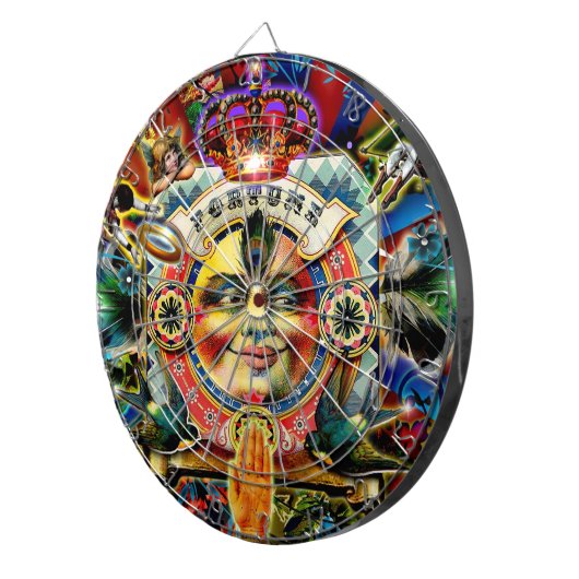 Cible De Fléchettes Roue de la fortune (Devant droit)