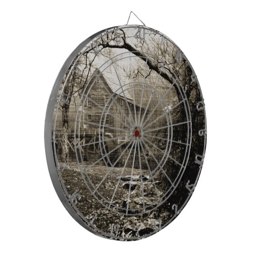 Cible De Fléchettes Roue vintage (Devant gauche)