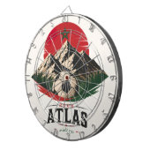 Cible De Fléchettes Rough ATLAS (Devant droit)