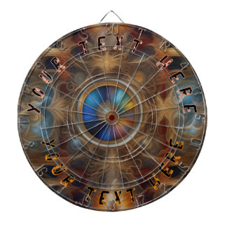 Cible De Fléchettes Roulette avec texte personnalisé et arrière - plan