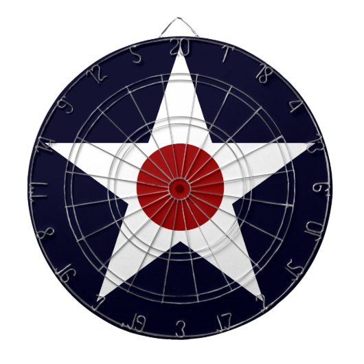 Cible De Fléchettes Roundel d'aéronef militaire américain - 241102-K (Devant)