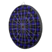 Cible De Fléchettes Royal Blue Black Plaid (Devant droit)