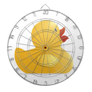 Cible De Fléchettes Rubberduck jaune