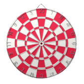 Cible De Fléchettes Ruby Rouge et blanc (Devant)