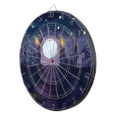 Cible De Fléchettes Ruines au clair de lune (Devant droit)