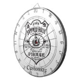 Cible De Fléchettes Rum épicé Pirate Boisson Thunder_Cove (Devant droit)