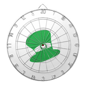 Cible De Fléchettes Saint Patrick's Day Casquette Metal Cage Dartboard