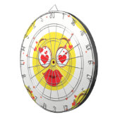 Cible De Fléchettes Saint Valentin Emoji (Devant droit)