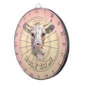Cible De Fléchettes Sainte vache ! (Devant droit)