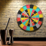 Cible De Fléchettes Salle de jeu Joker Couleurs amusantes<br><div class="desc">Tableau de fléchettes aux couleurs vives pour salle de jeux classique,  grotte homme,  tanière,  salle de fête.</div>