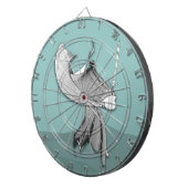 Cible De Fléchettes Samurai numérique (Devant droit)