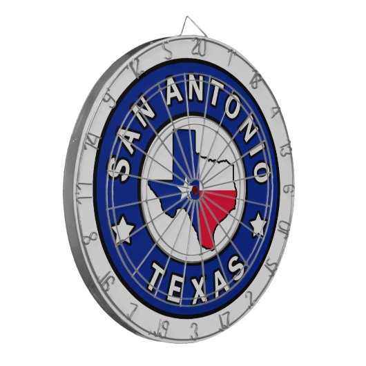 Cible De Fléchettes San Antonio Texas (Devant gauche)