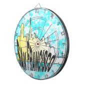 Cible De Fléchettes San Francisco (Devant droit)