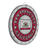 Cible De Fléchettes San Francisco la Californie (Devant gauche)