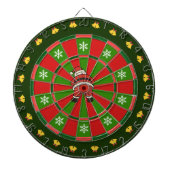 Cible De Fléchettes Santa Bullseye Noël (Devant)