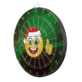 Cible De Fléchettes santa claus emojis (Devant droit)