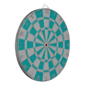 Cible De Fléchettes Sarcelle et gris (Devant gauche)