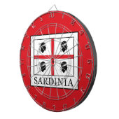 Cible De Fléchettes Sardaigne (Devant droit)